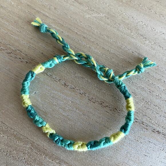 Handmade Jewelry - Dilara Bracelet anklet trendy comfortable tie embroidery thread woven gift